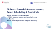 thumbnail of medium M365 Video Hack 08: Powerful Announcements, Smart Scheduling & Quick Polls 