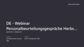 thumbnail of medium Webinar Personalbeurteilungsgespräche Herbst 2026