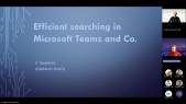 thumbnail of medium Efficient searching in Microsoft Teams and Co.