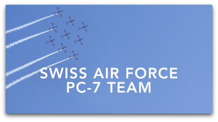 thumbnail of medium Swiss Air Force PC-7 TEAM