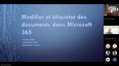 thumbnail of medium Modifier et étiqueter des documents dans M365